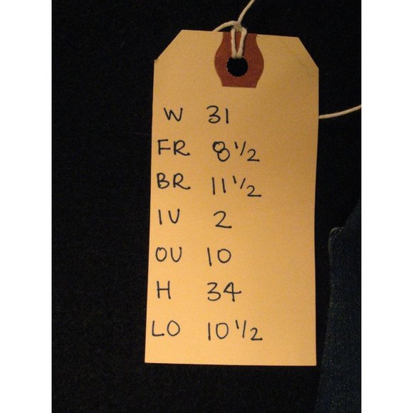 GAP 1969 Womans CUTOFF JEAN SHORTS W 31 MEASURED Long & Lean - Picture 9 of 9